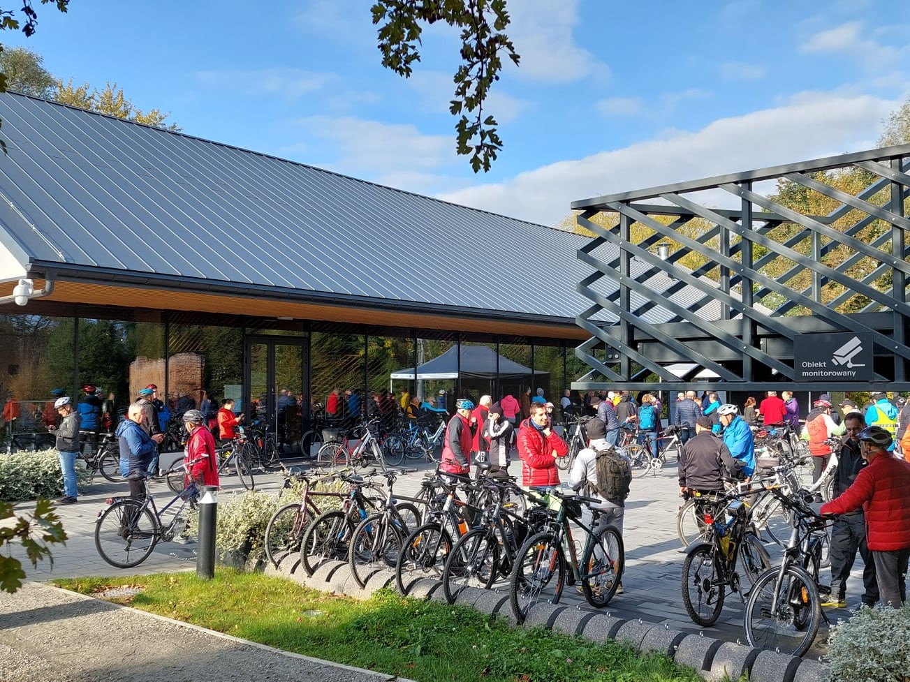 Rajd rowerowy w Centrum Edukacji Ekologicznej